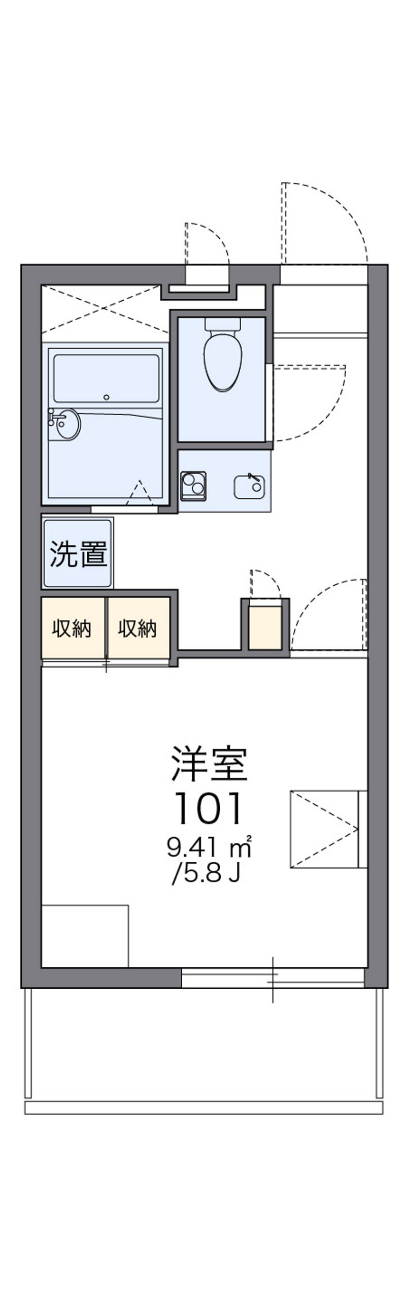 レオパレスＫＯＵＹＡ 間取図