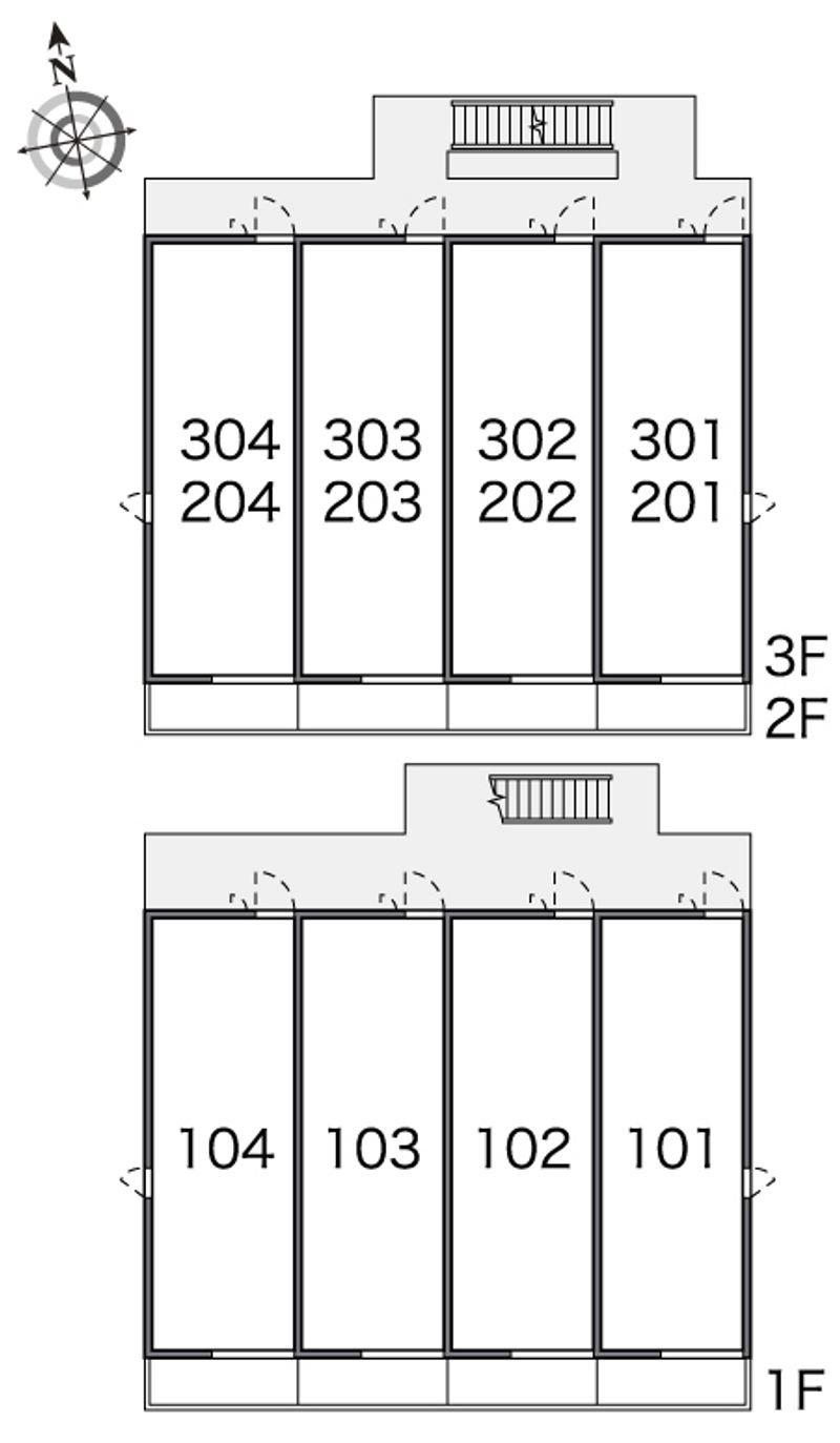 レオネクストＳＡＫＵＲＡ 間取配置図