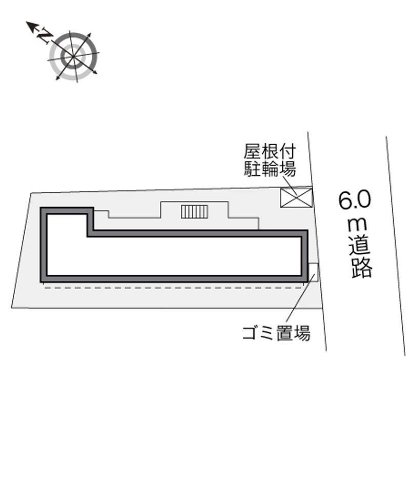 レオパレス新柏 配置図