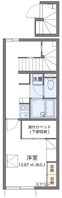 レオパレスシャルマン久保田 間取り図