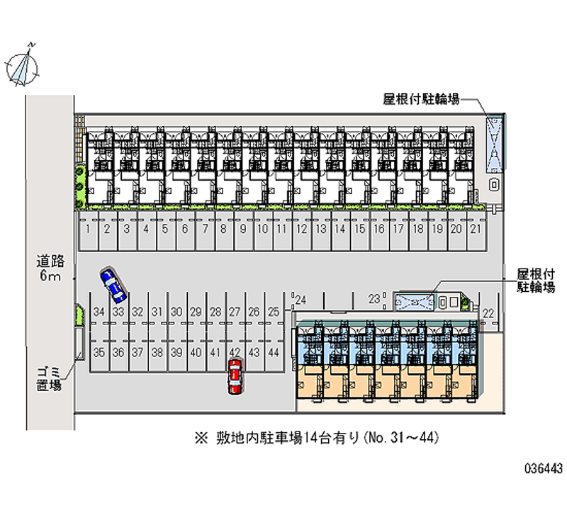 36443月租停车场