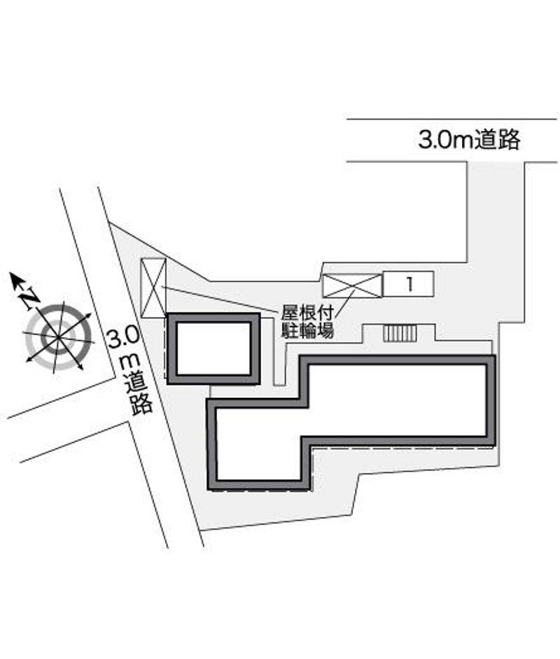 レオパレスＡｒｋａｄｉａ 配置図