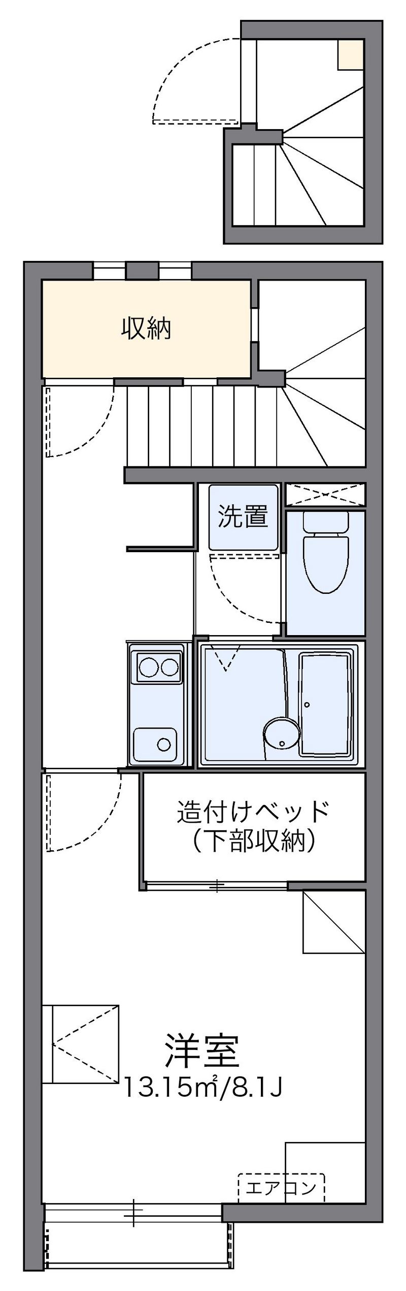 レオネクスト堂山ハウス 間取り