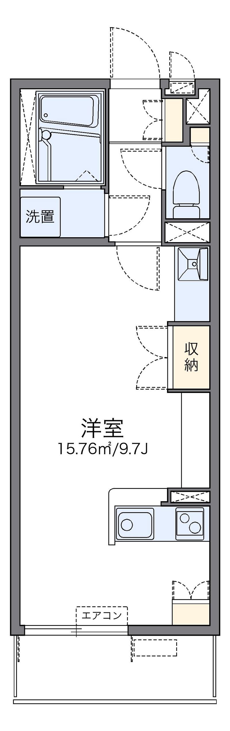 レオネクストベイタウン 間取図