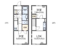 レオネクストユアーズ若竹 間取り図