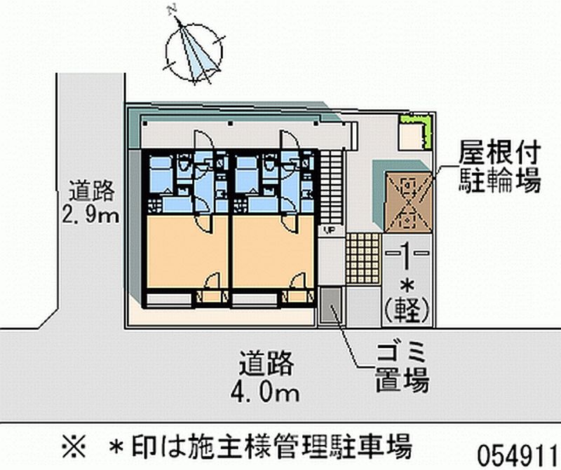 レオネクストコンフォート下祇園 区画図