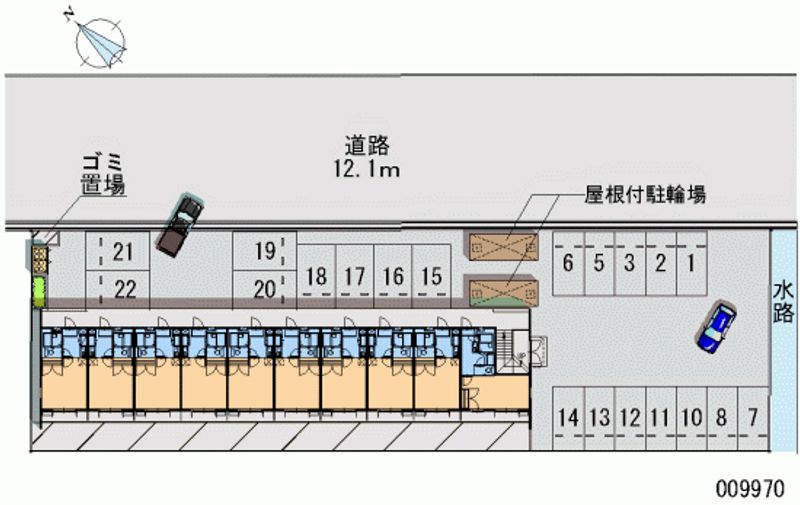 レオパレス寿 月極駐車場