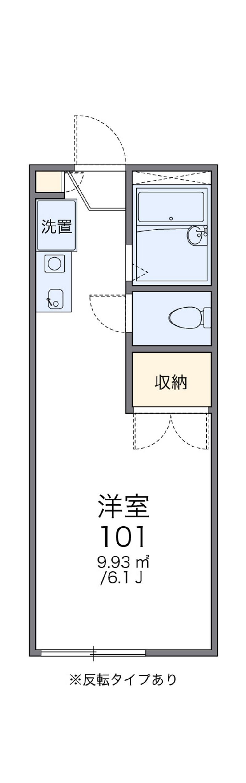 レオパレス寿 間取図