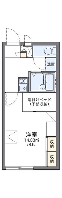 レオパレスカノープス 間取り図