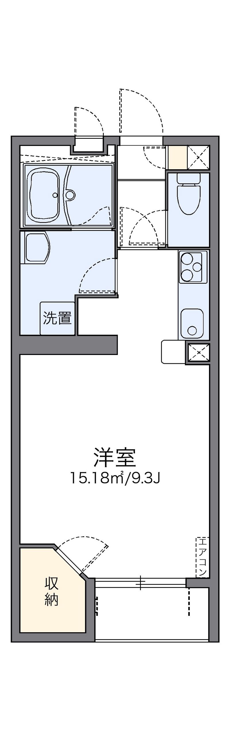 レオネクストＫＡＺＥ 間取図