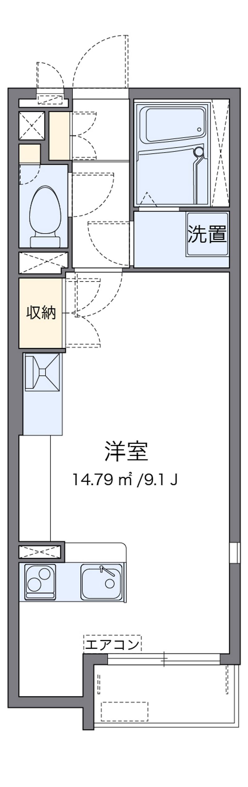 ミランダパームコート 間取図