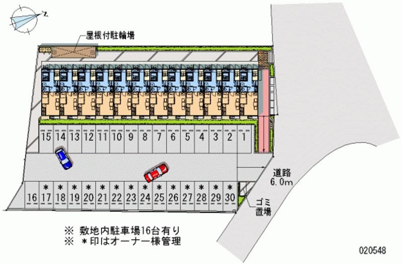 レオパレス新宮 月極駐車場