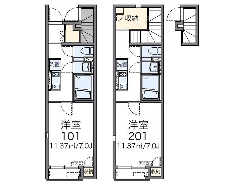 レオネクストルネッタ 間取図