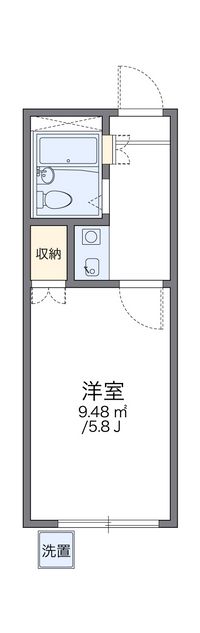 レオパレスＤＡＩ 間取り図