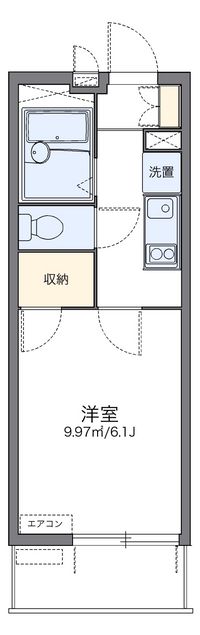 レオパレスゆう 間取り図