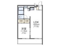 レオパレスエスタ 間取り図