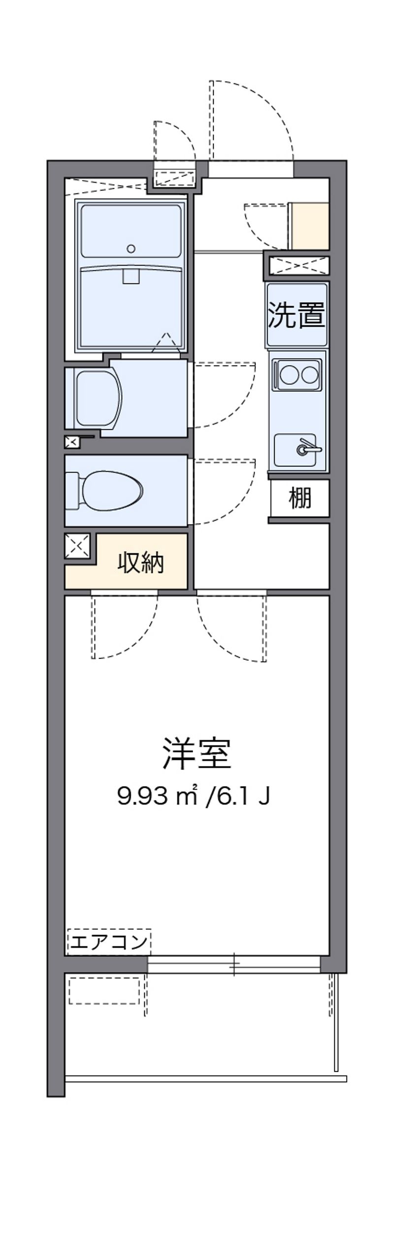 クレイノマーレ蕨Ⅱ 間取り