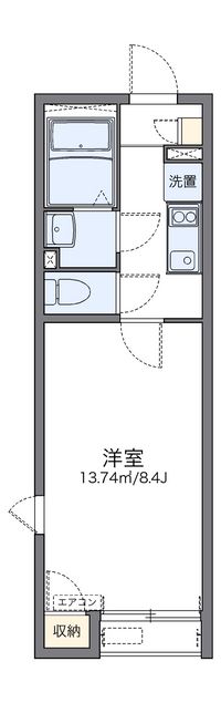 レオネクストリーブルヴィル 間取り図