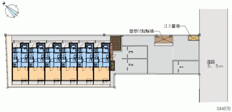 レオネクスト花鳥風月 月極駐車場