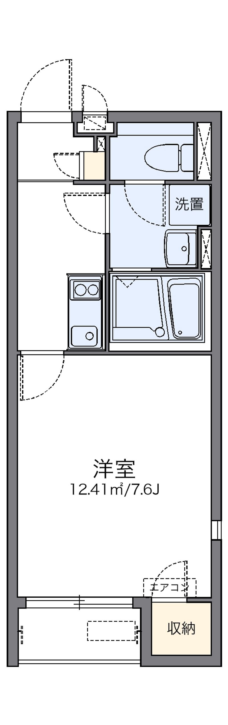 レオネクストアイランド 間取図