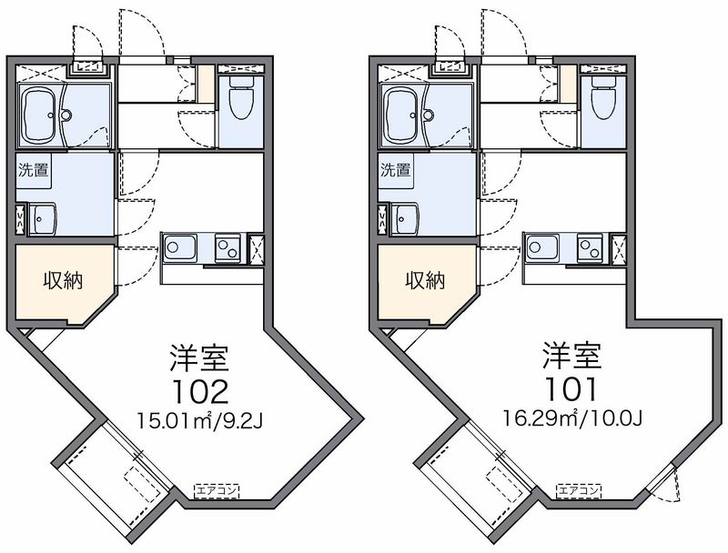 レオネクストムルティ 間取図