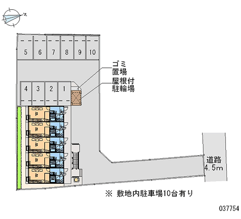 37754月租停车场