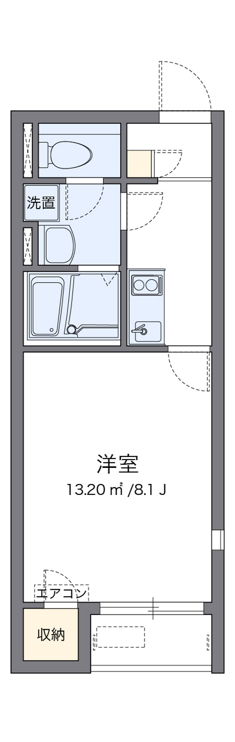 レオネクストニシキⅡ 間取図