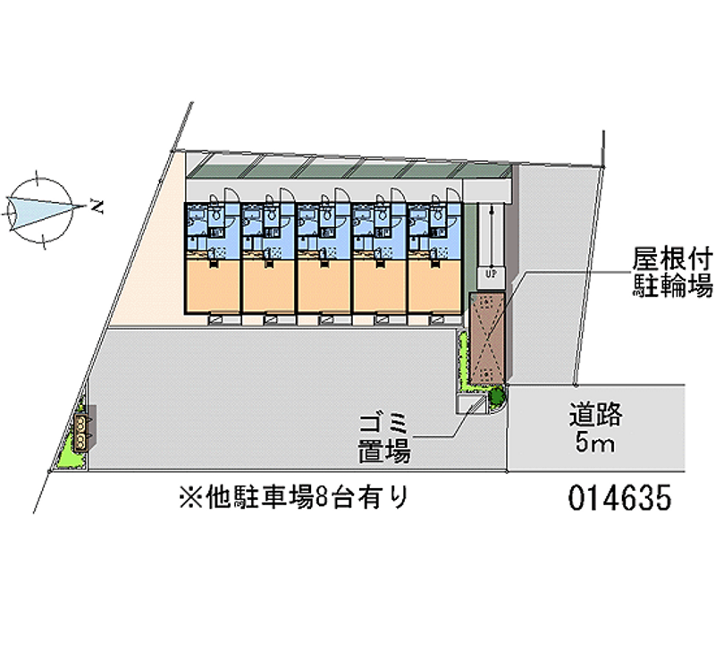 レオパレス未来 月極駐車場