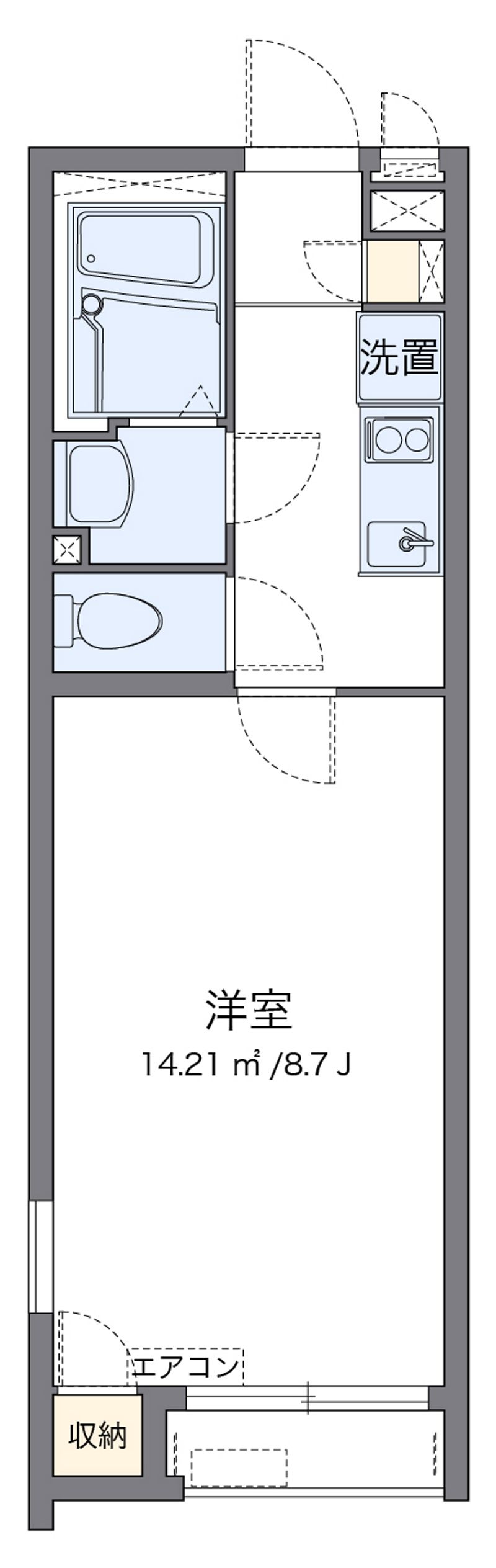 クレイノティアラ 間取り