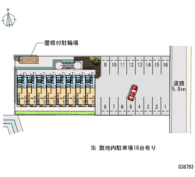 38793月租停車場