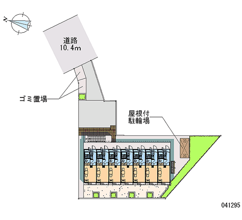 レオパレス春海 区画図