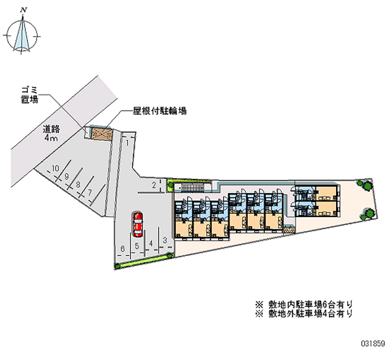 レオパレスコンフォートくるめ木 共用部分