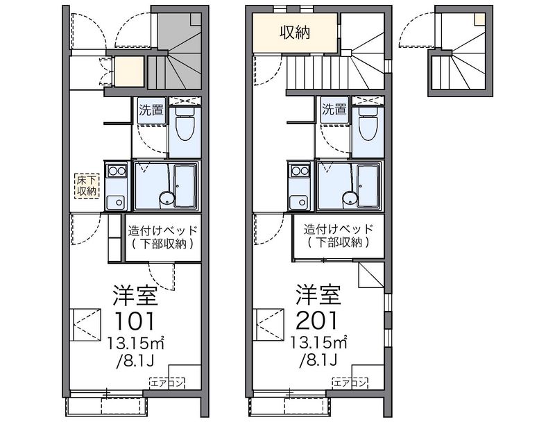 レオネクストソレイユＦ 間取図