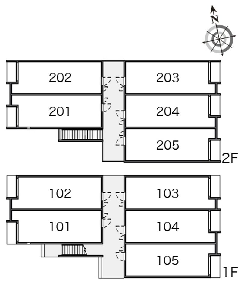 ミランダフェニックス 間取り配置図