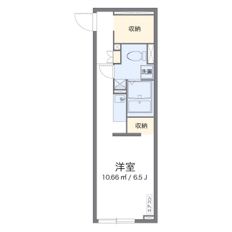 leopalace Senzaku East 户型图