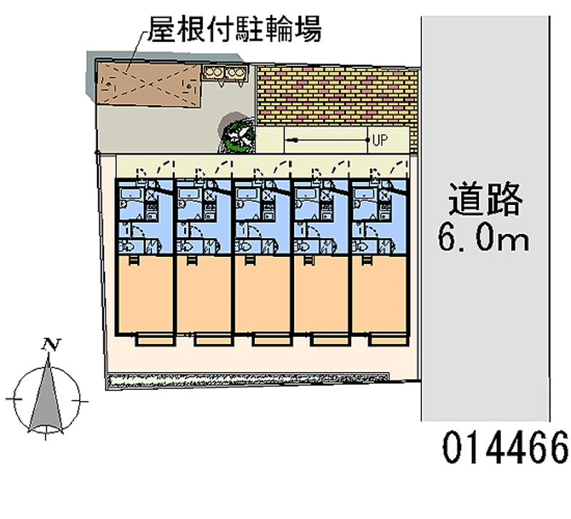 レオパレス偕楽 区画図