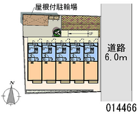 レオパレス偕楽 区画図