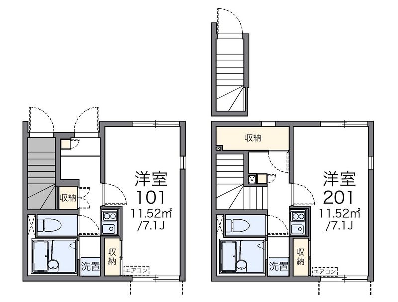 レオネクストトレス相模が丘 間取図