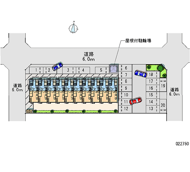 レオパレス町浦 月極駐車場