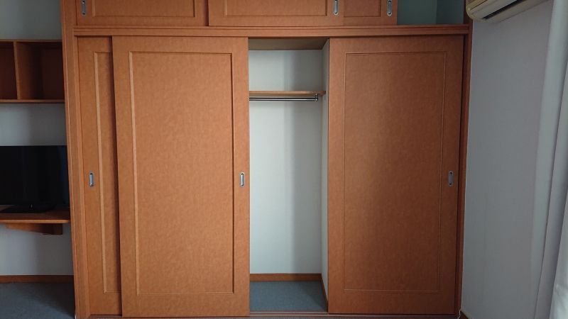 レオパレスプラド 収納
