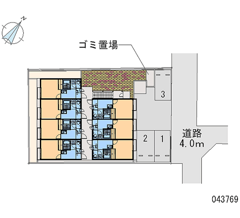 43769 bãi đậu xe hàng tháng