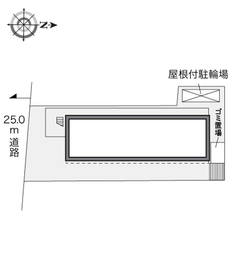レオパレス横濱ヴィラ 配置図