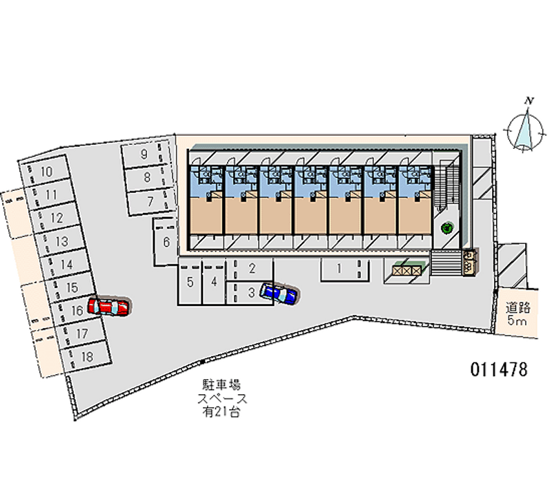 レオパレス神田 月極駐車場