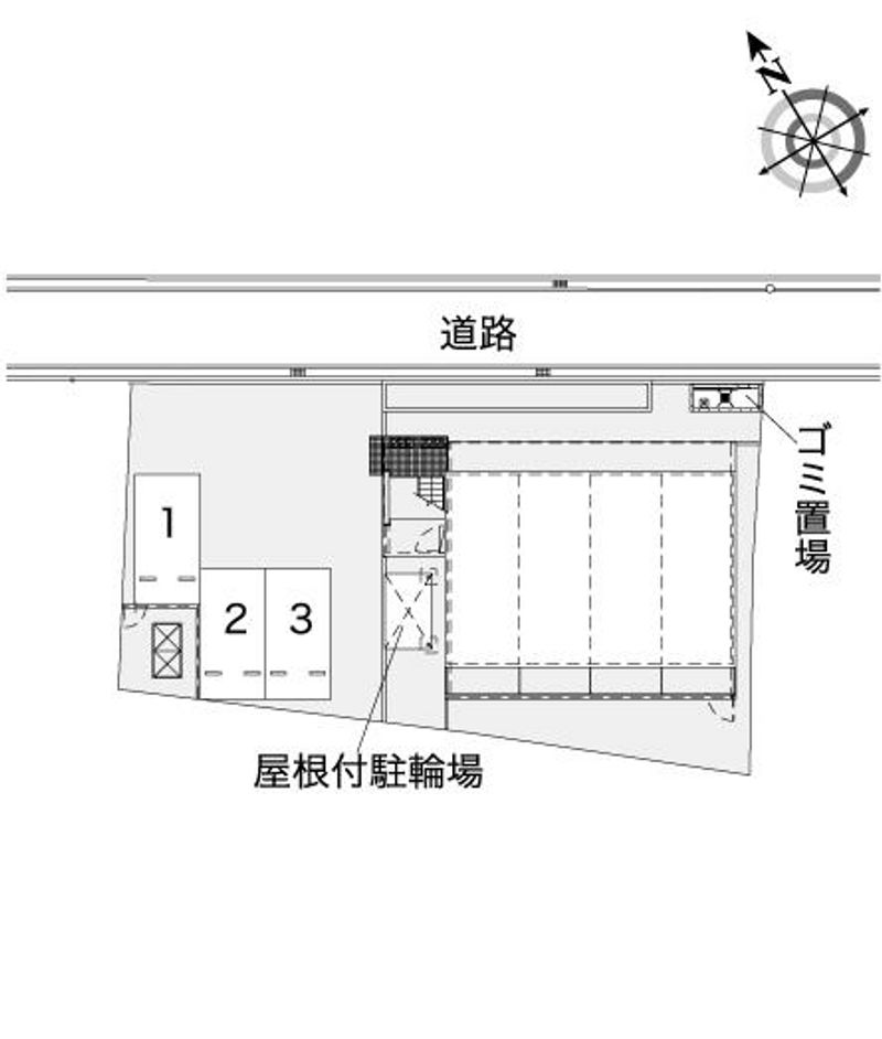 レオパレス住吉 駐車場