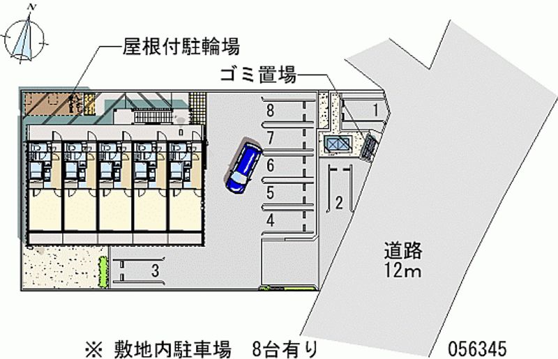 56345 Monthly parking lot