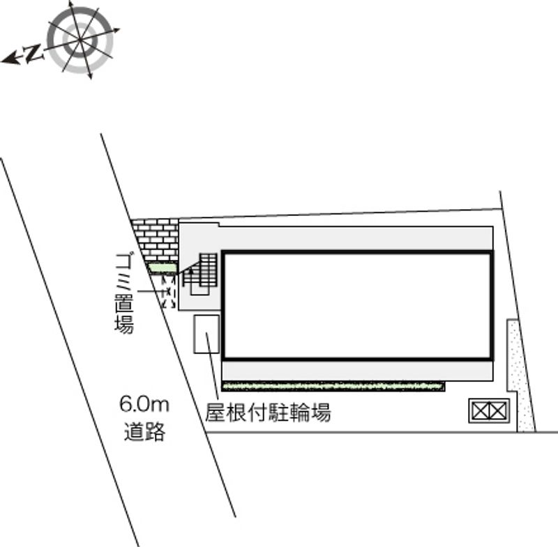 レオパレスＧＲＡＣＥ　本大久保 配置図