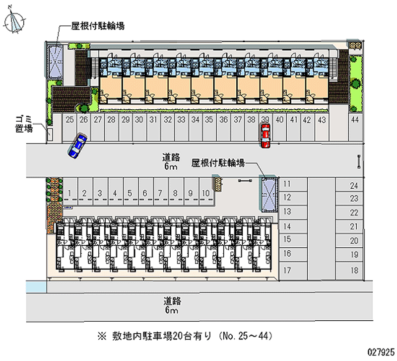 27925 bãi đậu xe hàng tháng