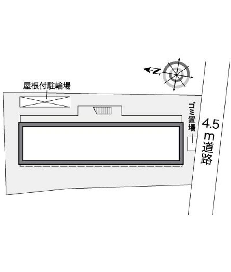 レオパレスゴールドストーン 配置図