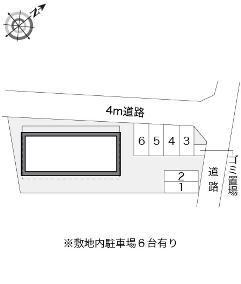 レオパレス和光 配置図