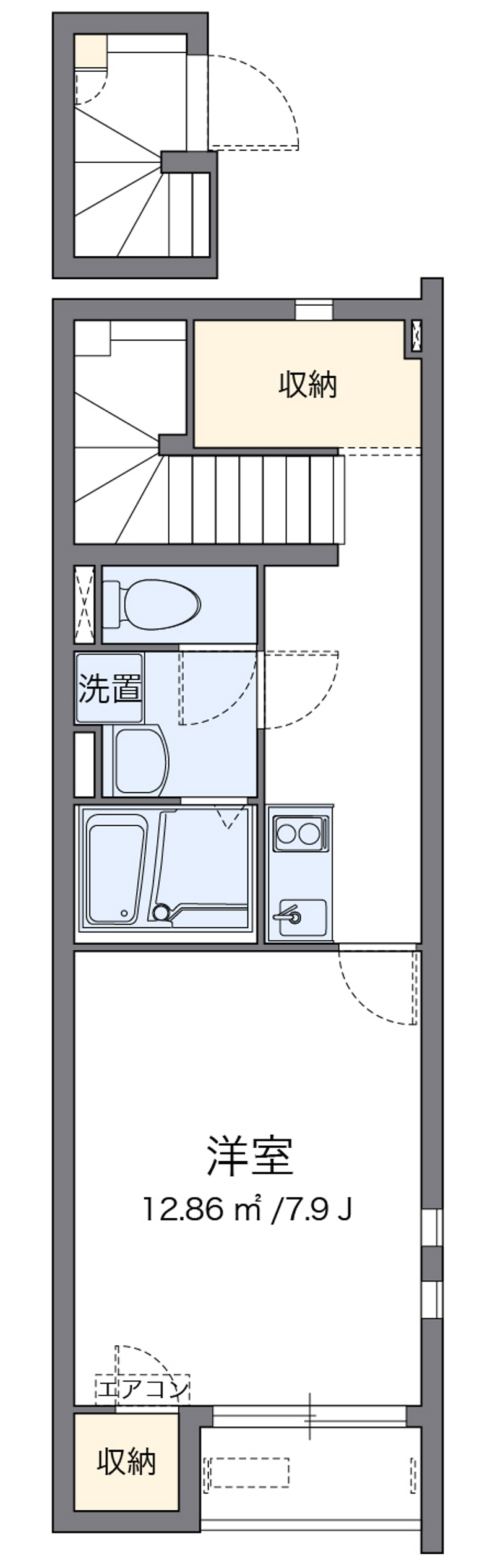 CLEINO Fukumuro Minami 2 Floor plan